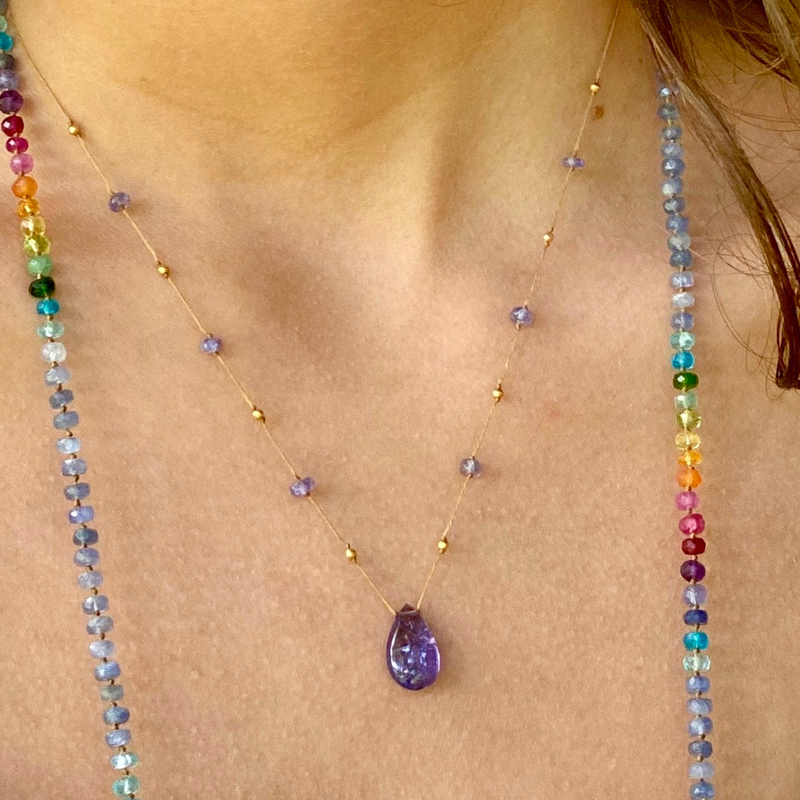 Tanzanite Alohi Drop
