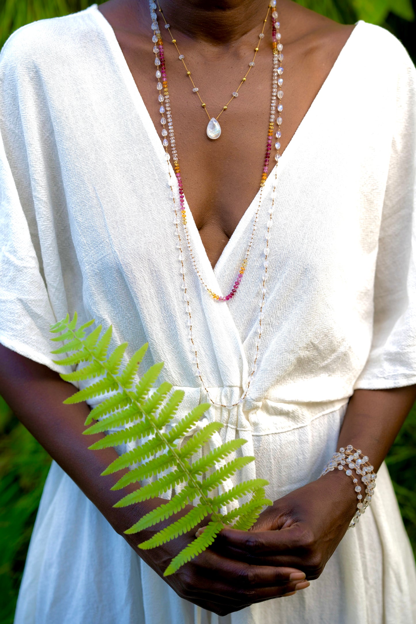 Moonstone Sunset Lei