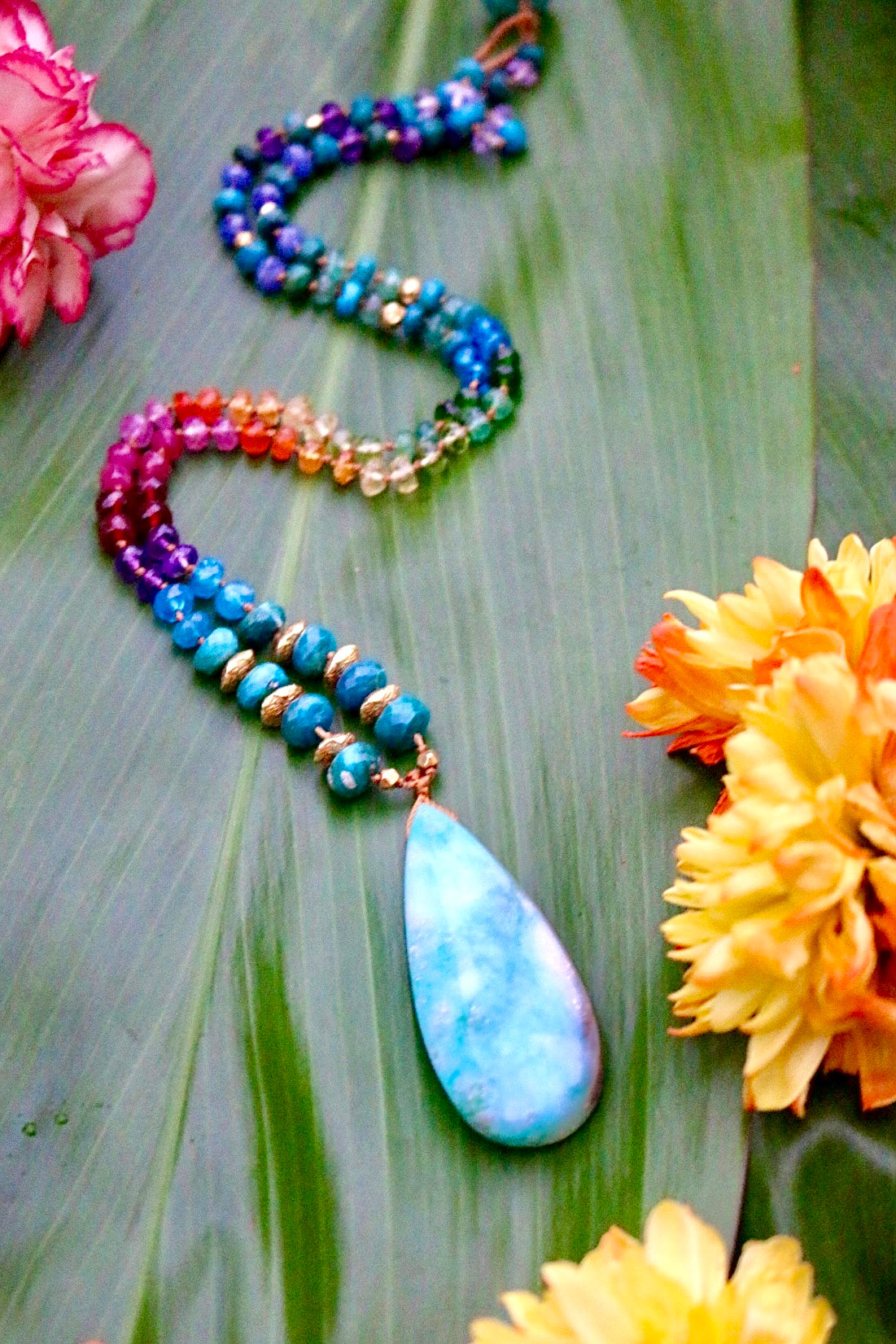 Opalized Wood with Opalina & Gold Rainbow Mana