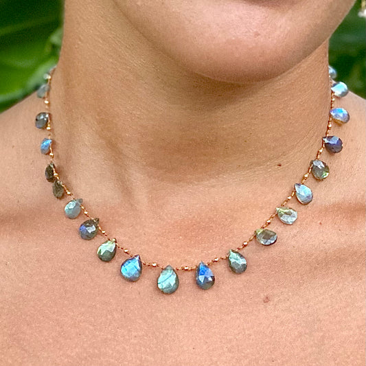Labradorite & Gold Ali'i
