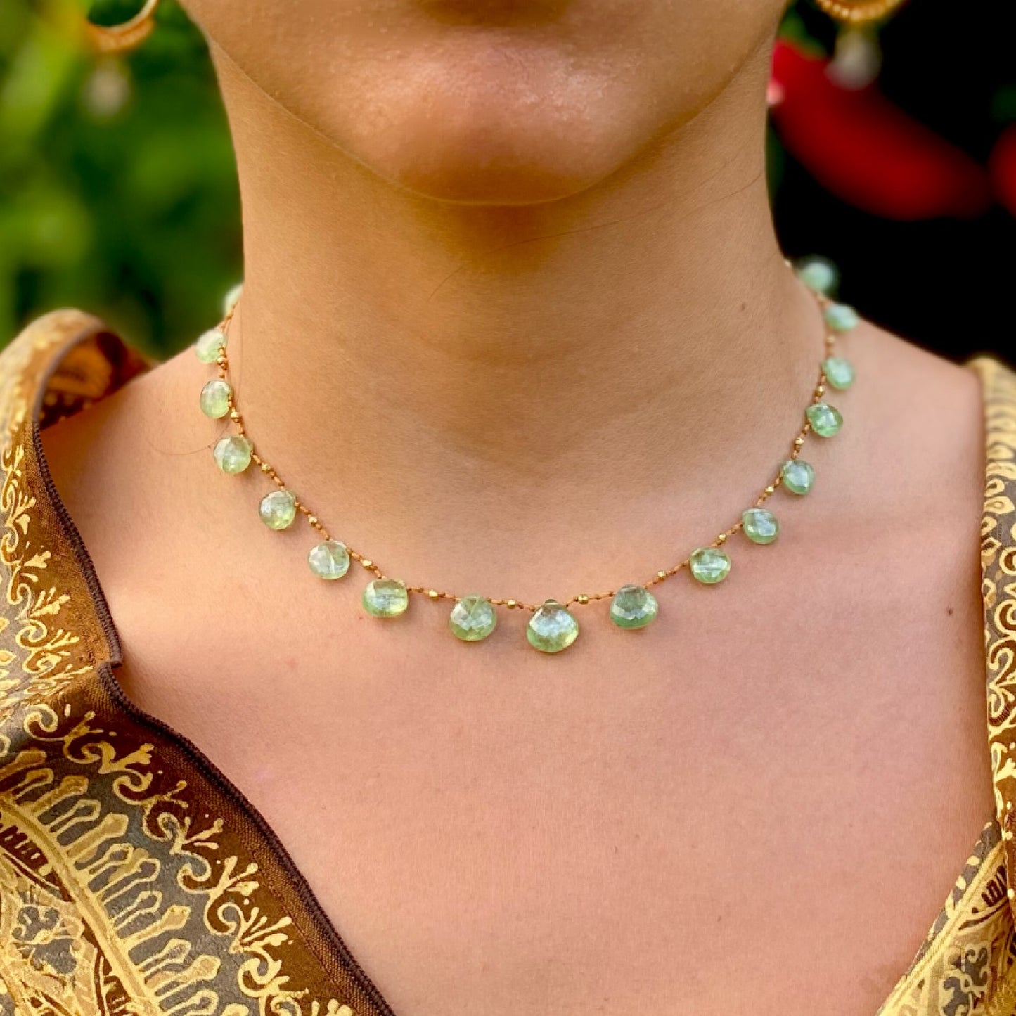 Green Kyanite & Gold Ali’i