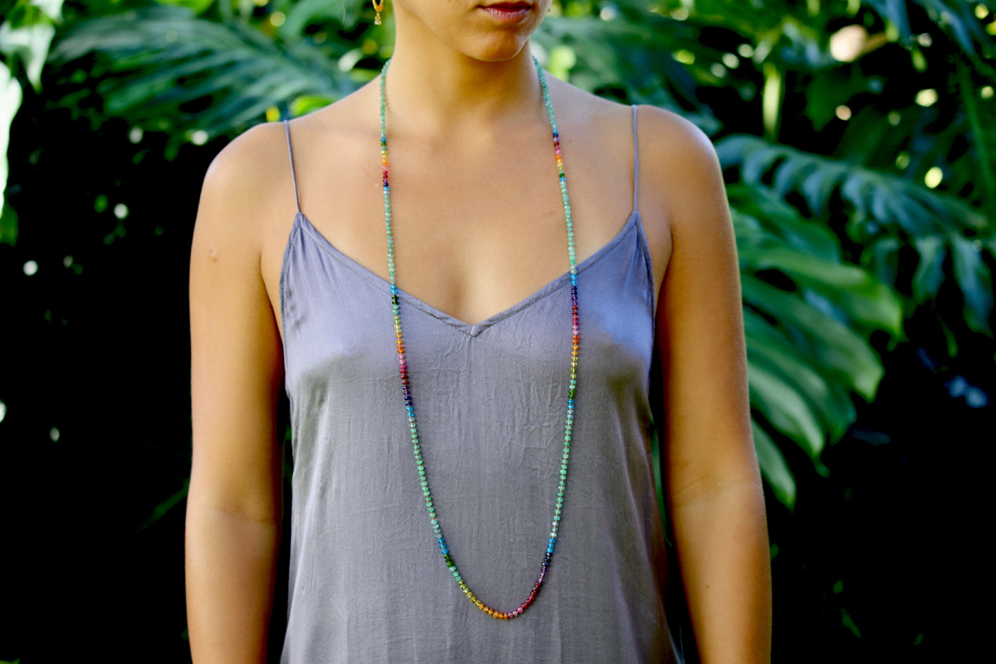 Zambian Emerald Rainbow Lei