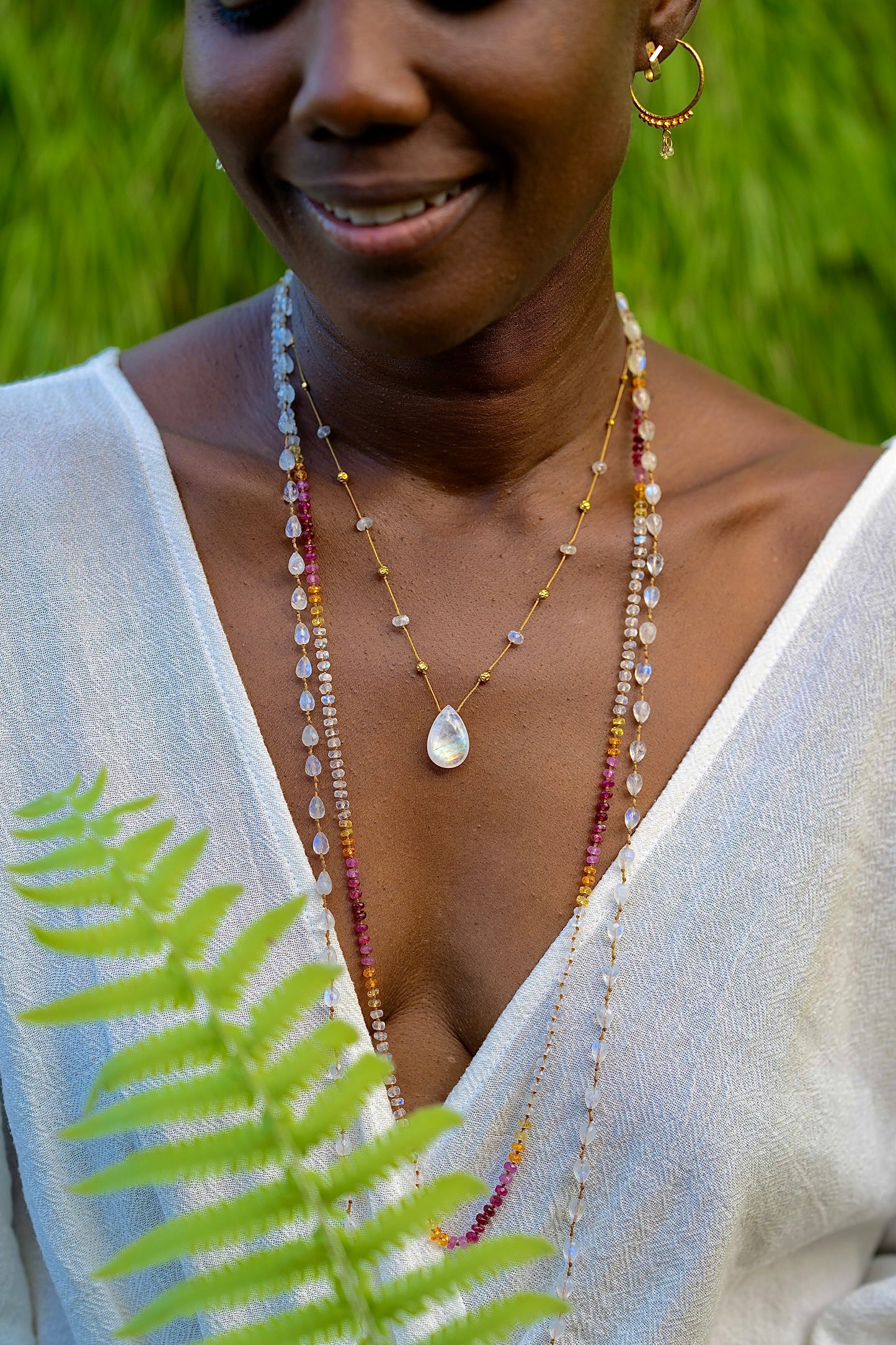 Moonstone Sunset Lei