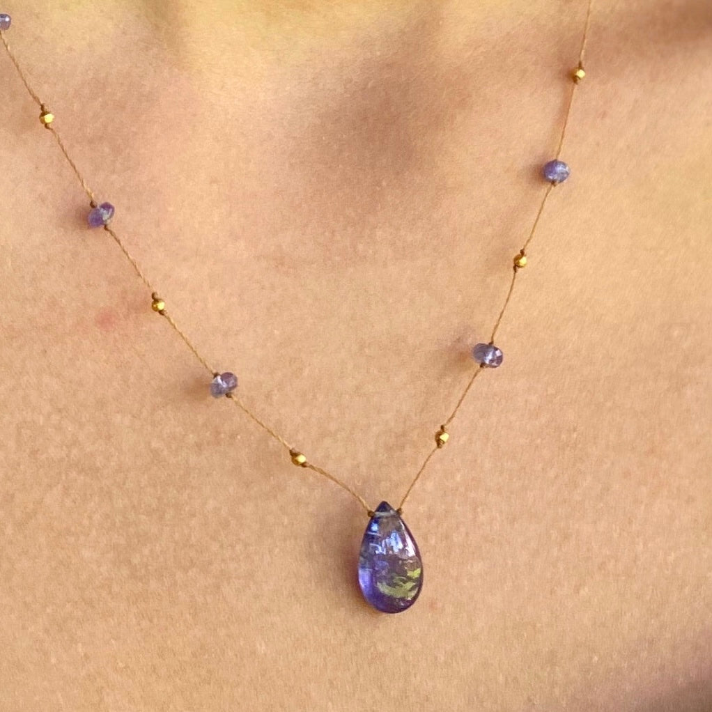 Tanzanite Alohi Drop