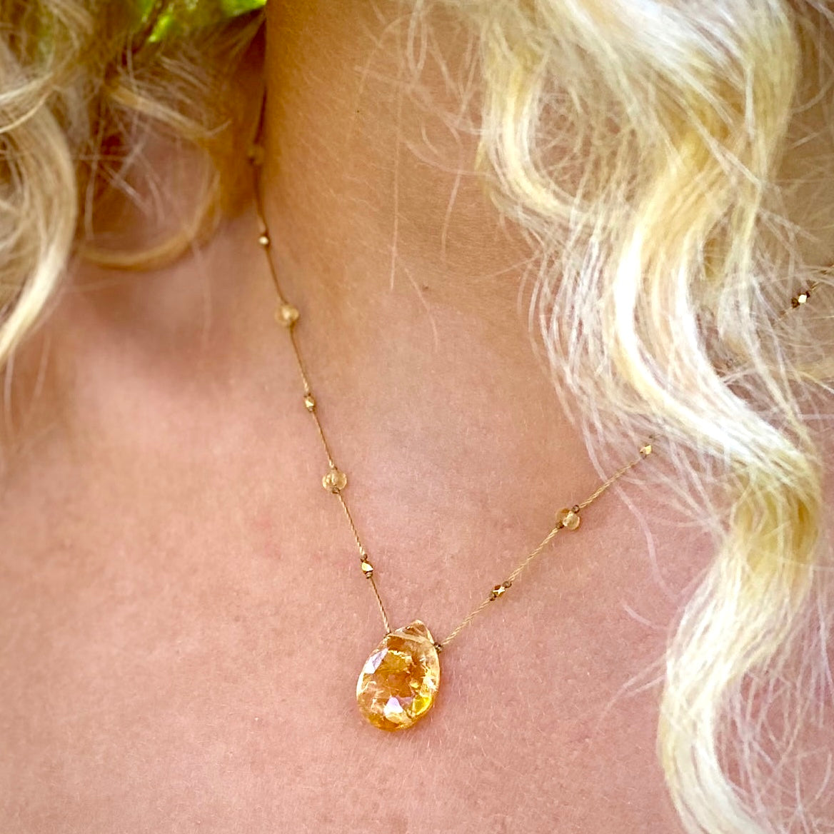 Citrine Alohi Drop