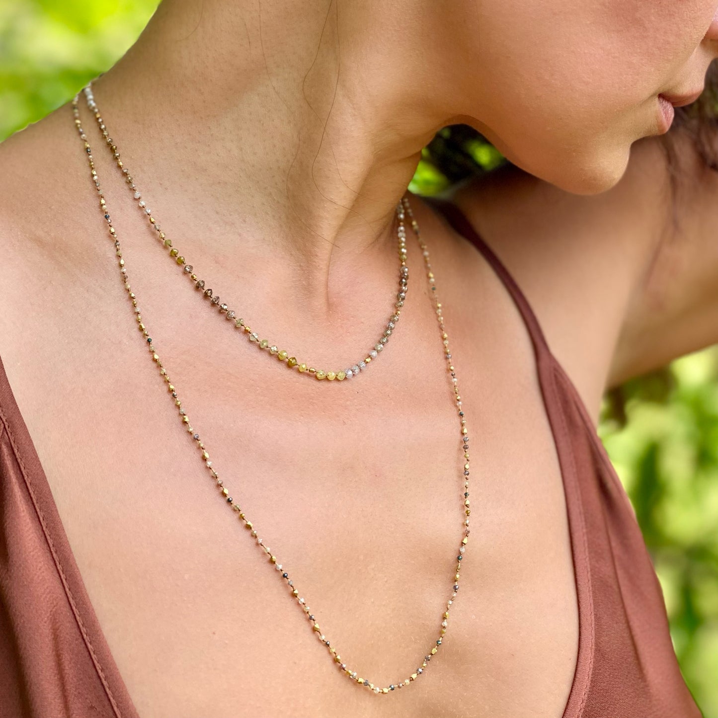 Multi-Color Diamond Strand