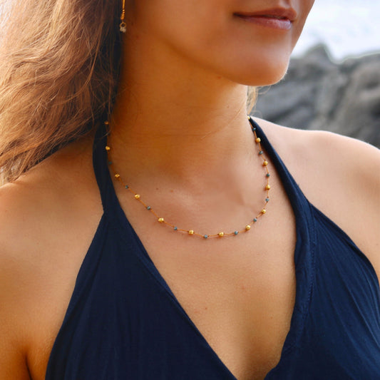 Spacious Diamond & Gold Strand