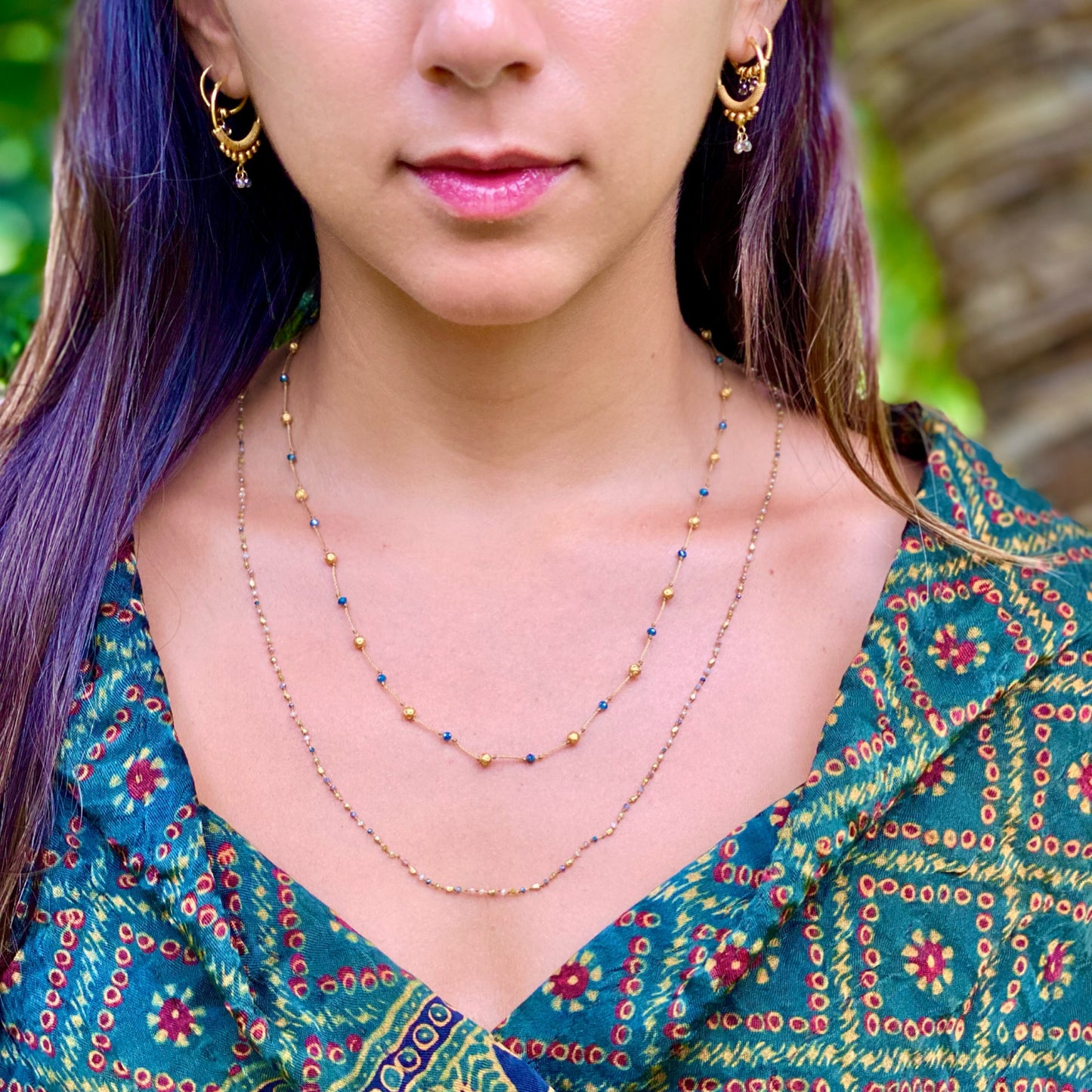 Spacious Diamond & Gold Strand