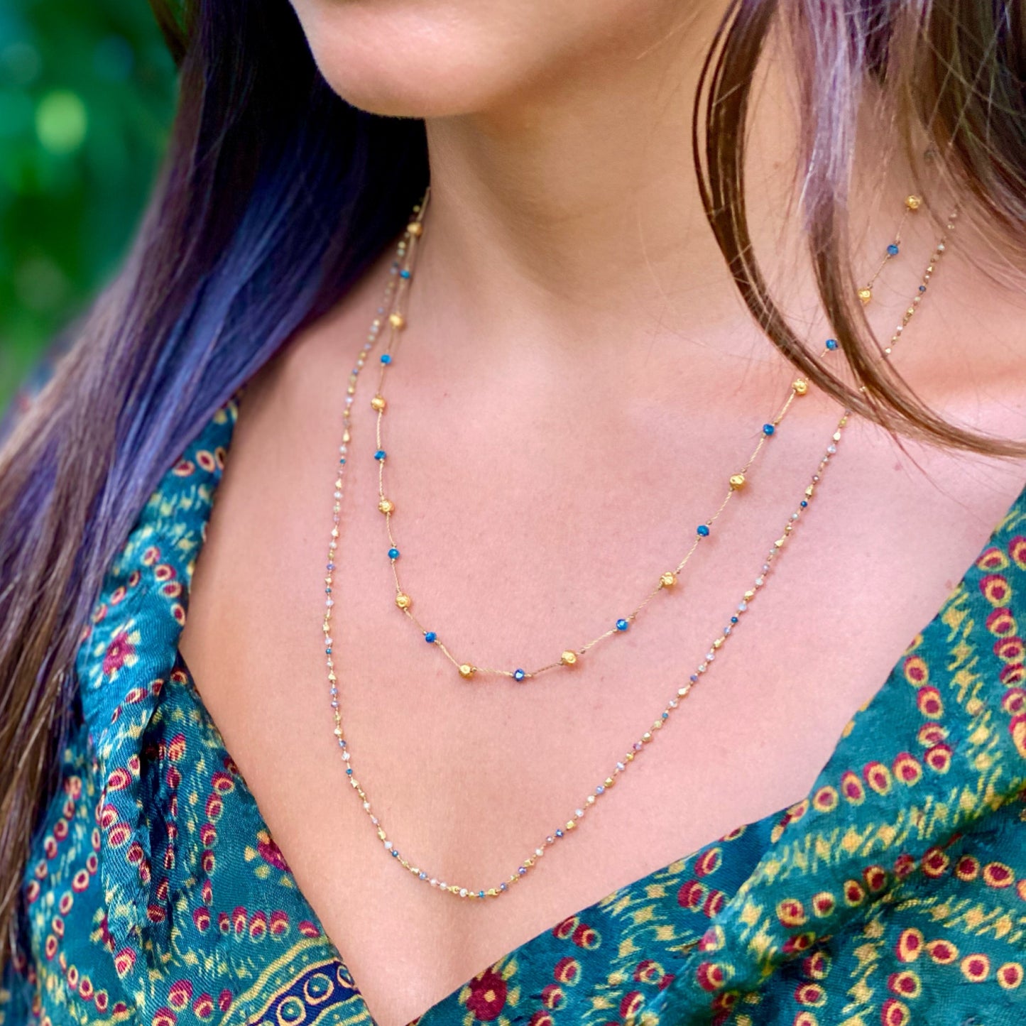 Spacious Diamond & Gold Strand
