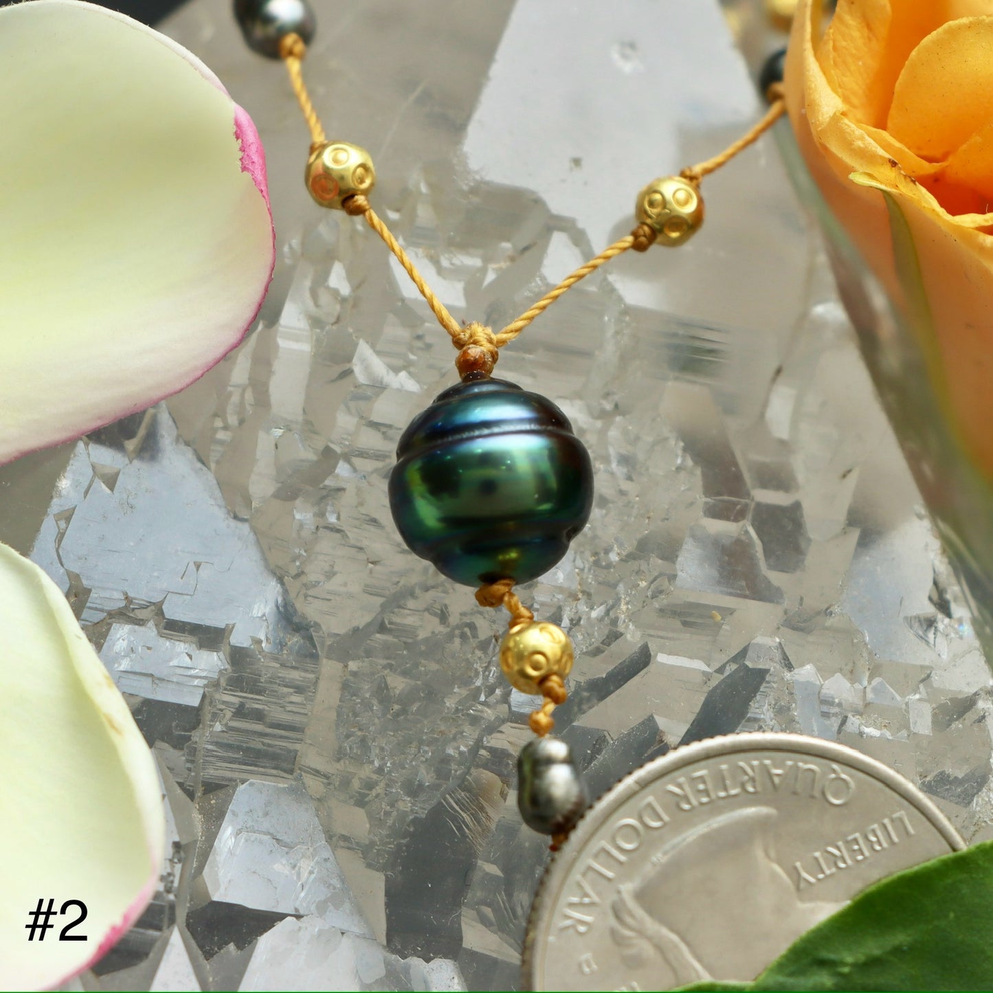Tahitian Black Pearl Alohi