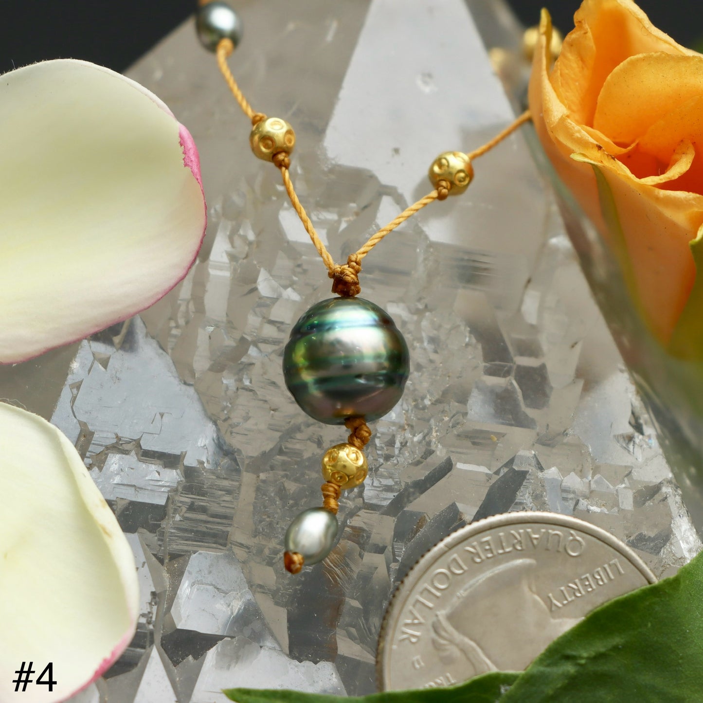 Tahitian Black Pearl Alohi