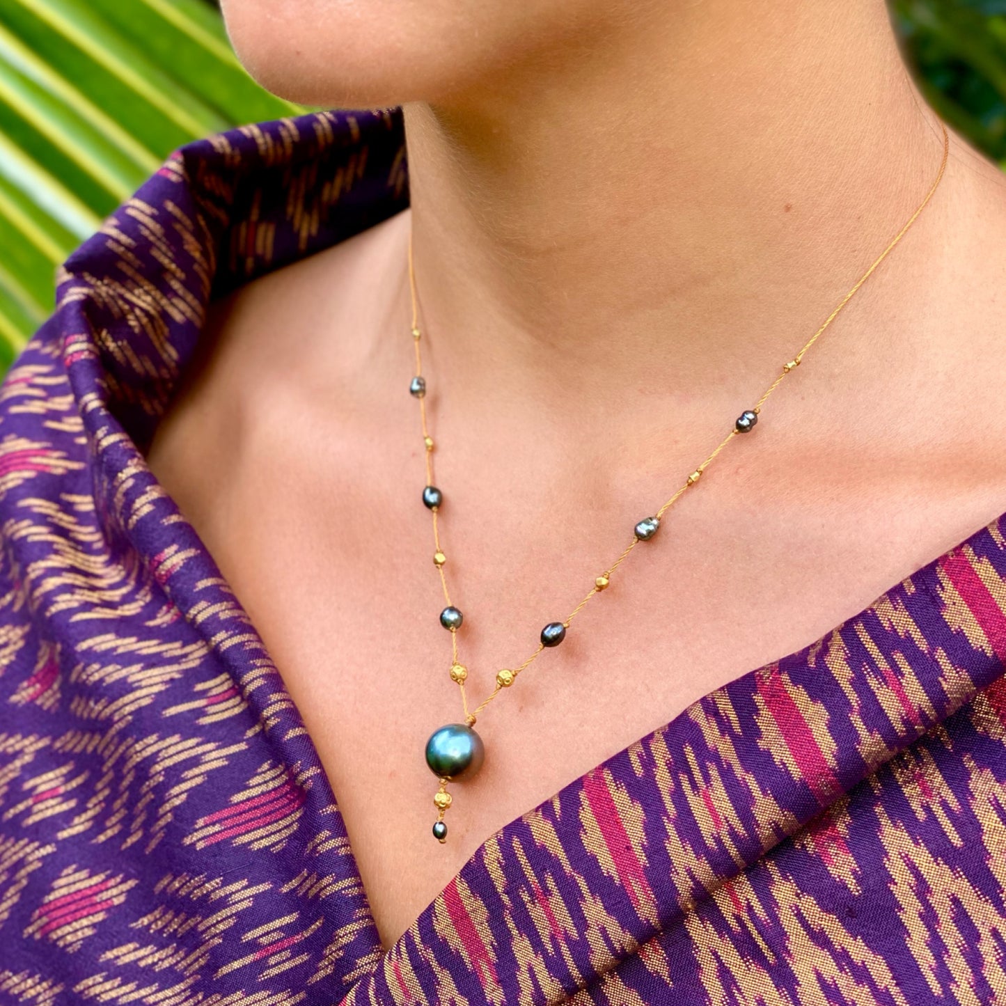 Tahitian Black Pearl Alohi
