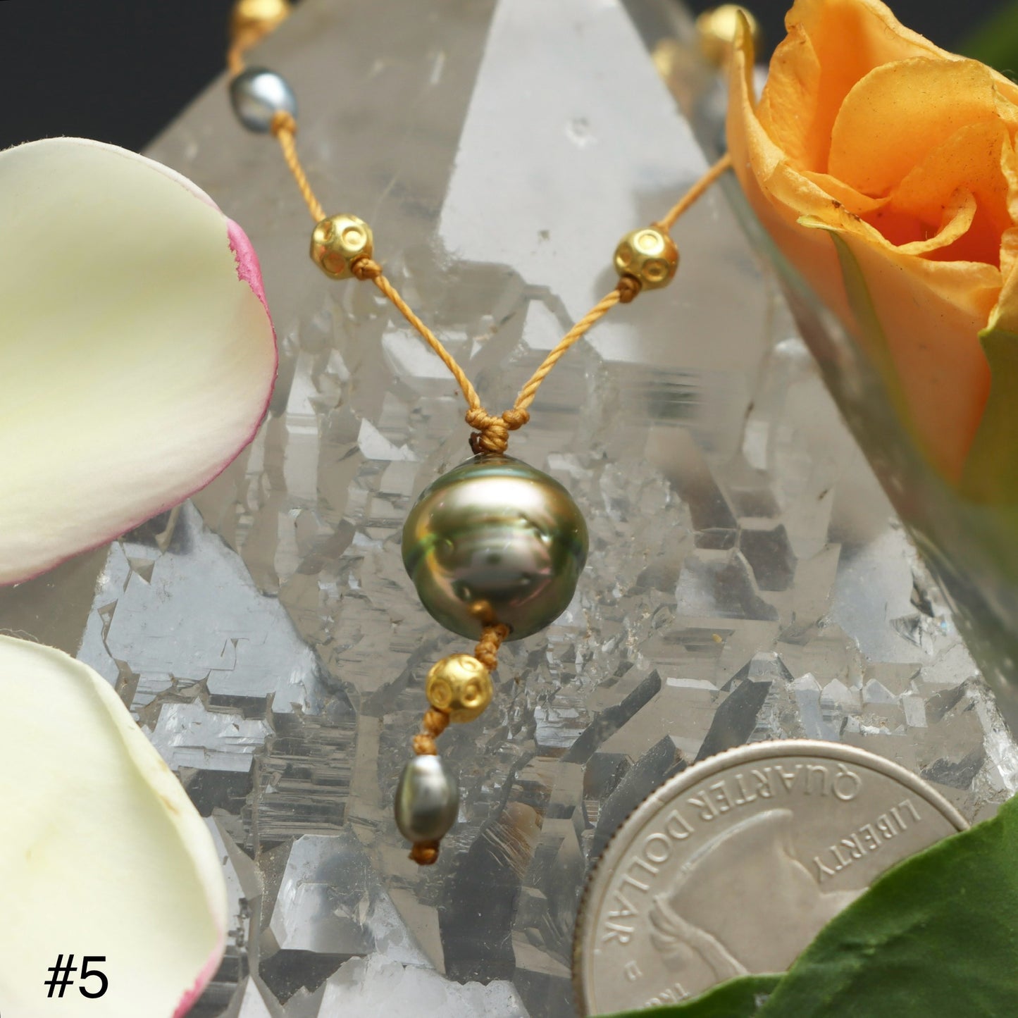 Tahitian Black Pearl Alohi
