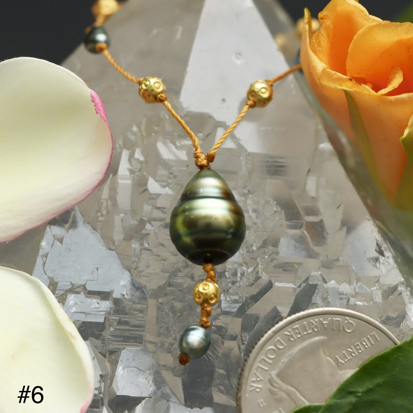 Tahitian Black Pearl Alohi