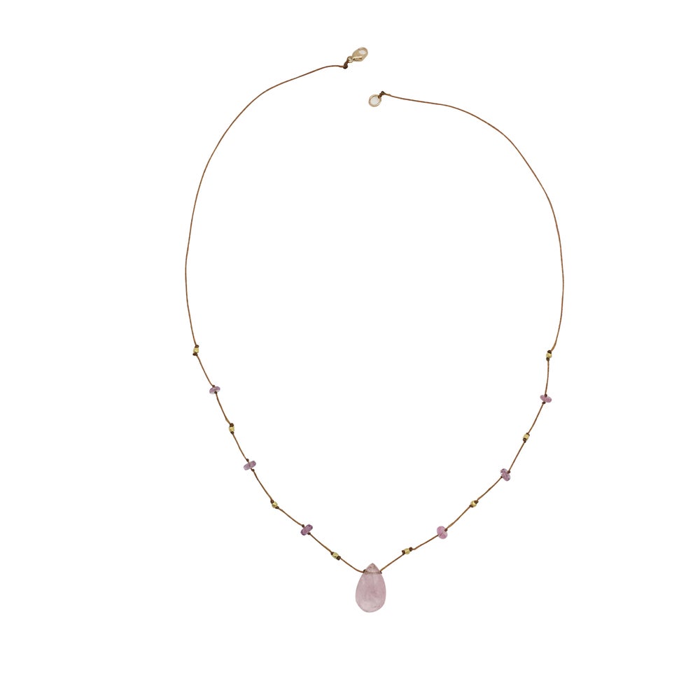 Morganite Alohi Drop