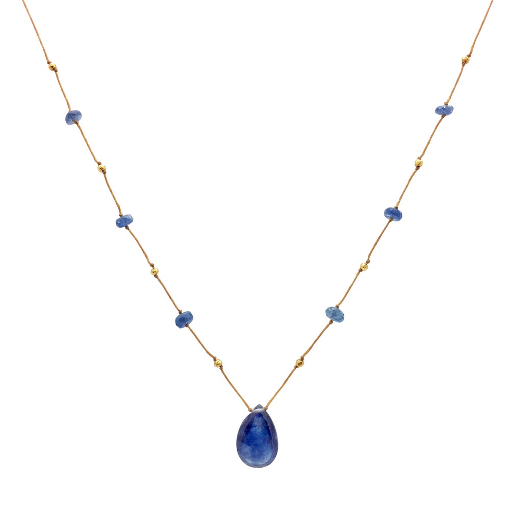 Blue Sapphire Alohi Drop