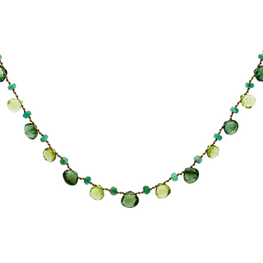 Tsavorite, Peridot, & Emerald Ali'i