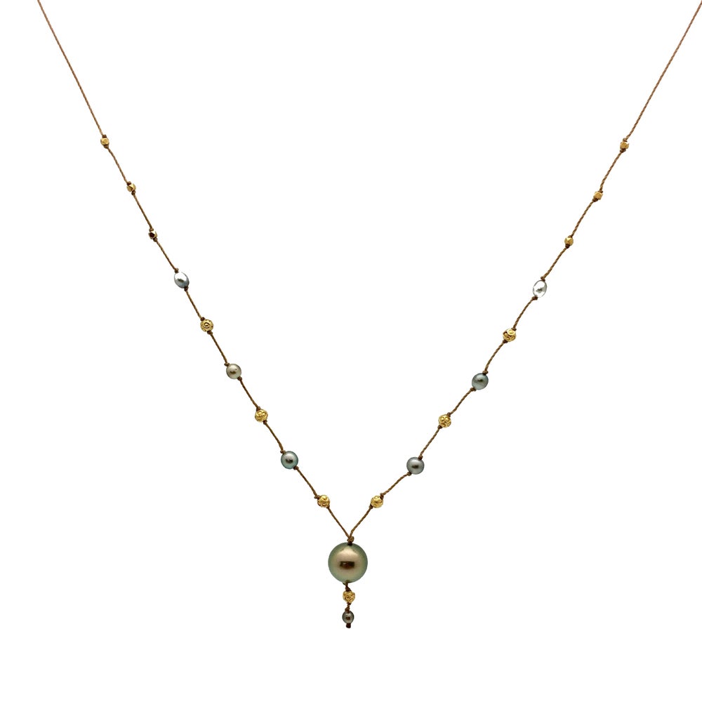 Tahitian Pistachio Black Pearl Alohi