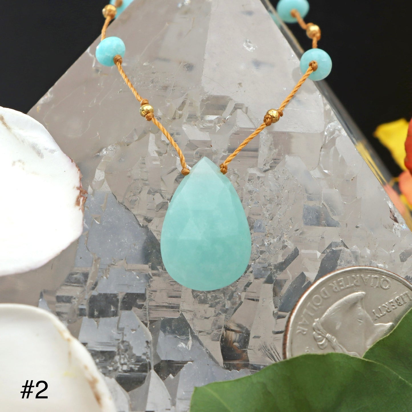 Aqua Amazonite Alohi Drop