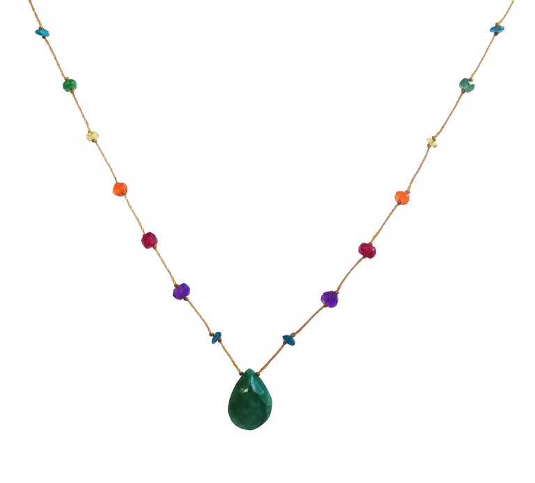 Sakota Emerald Rainbow Drop