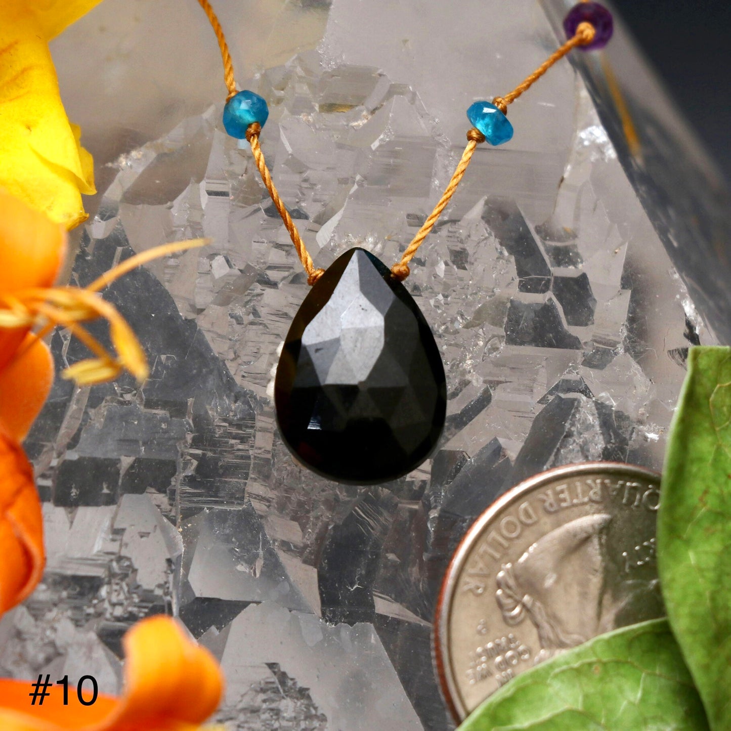 Black Jade Rainbow Drop