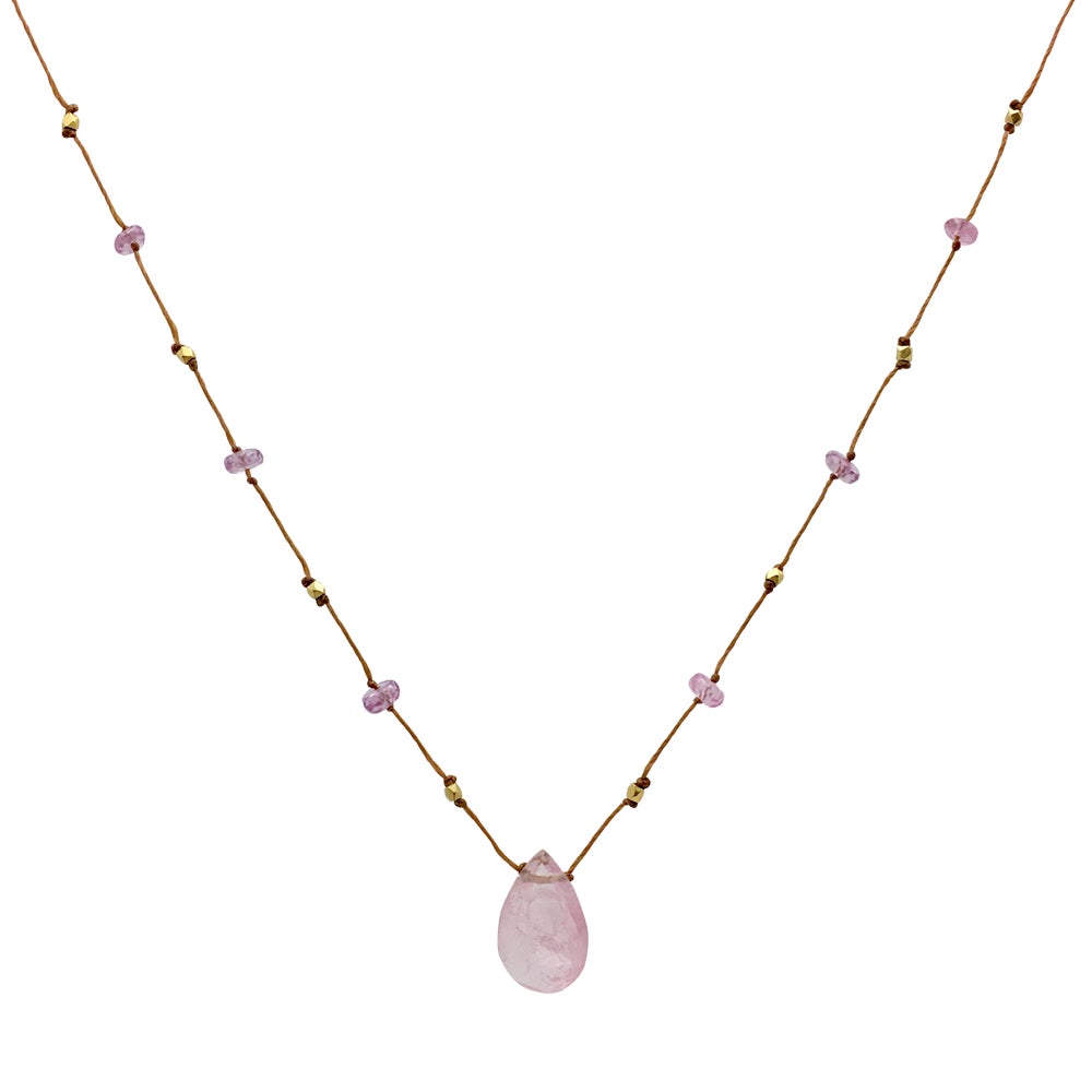 Morganite Alohi Drop