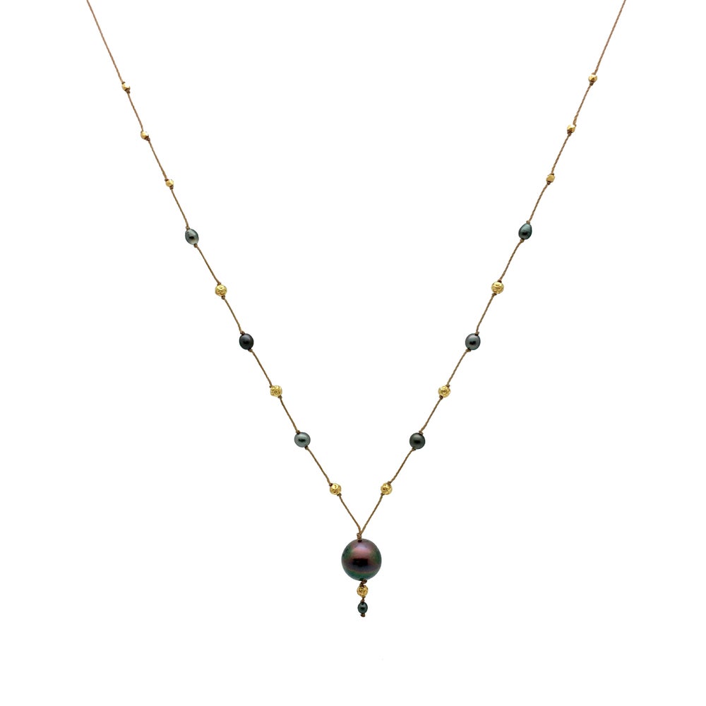 Tahitian Black Pearl Alohi