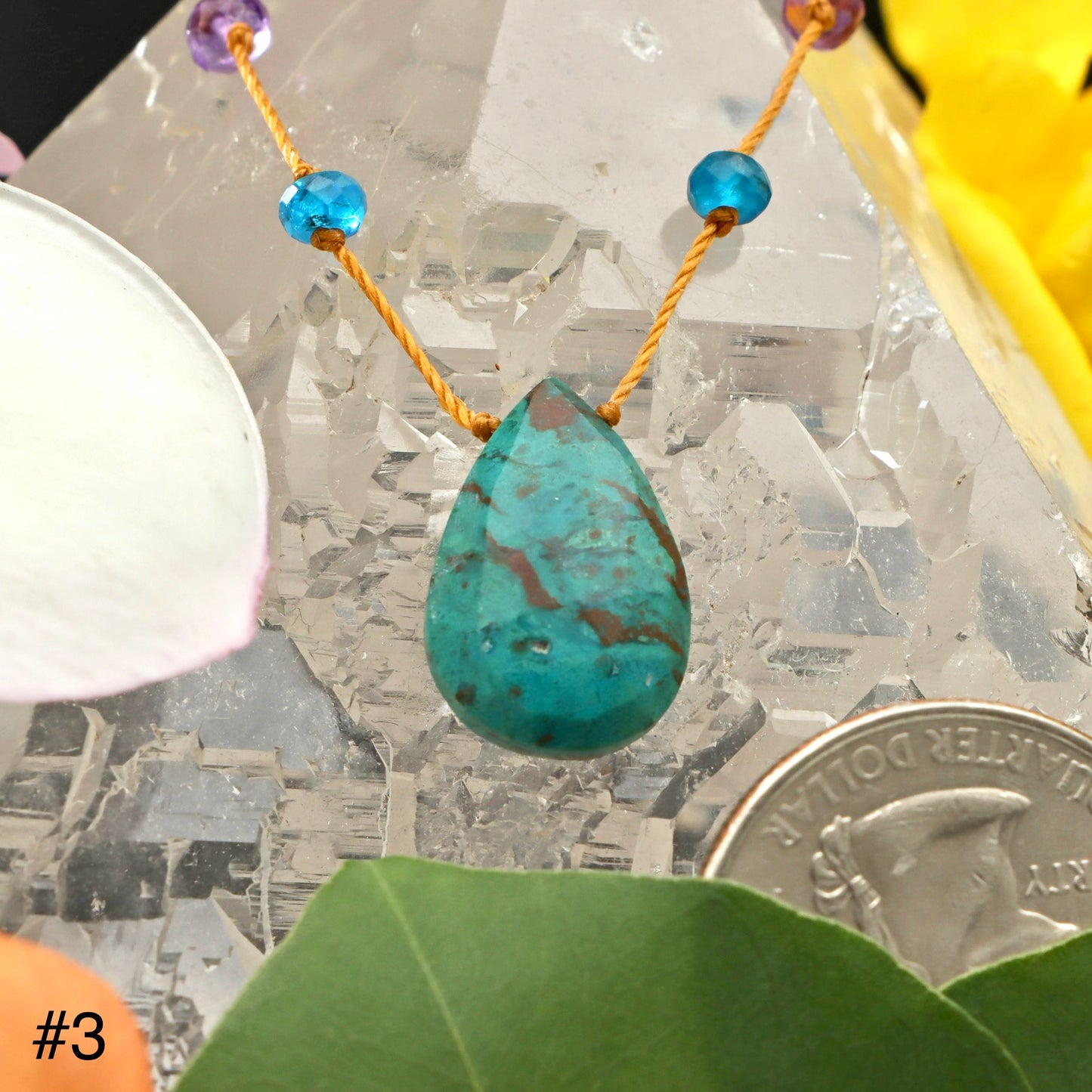 Chrysocolla Rainbow Drop