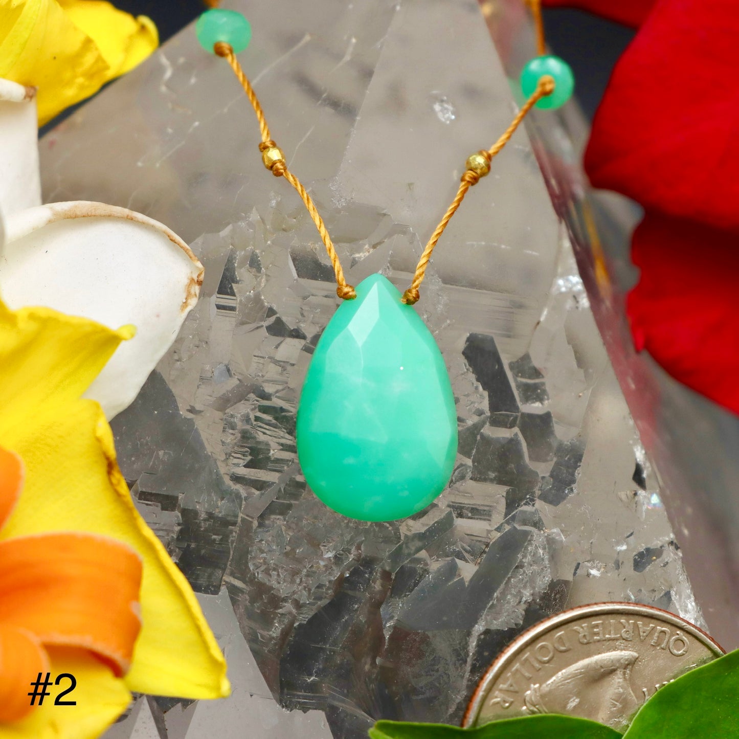 Chrysoprase Alohi Drop