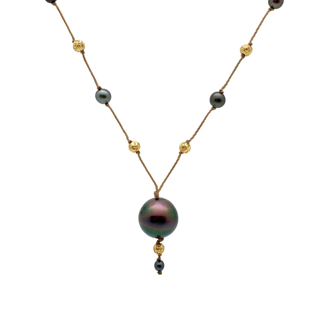 Tahitian Black Pearl Alohi