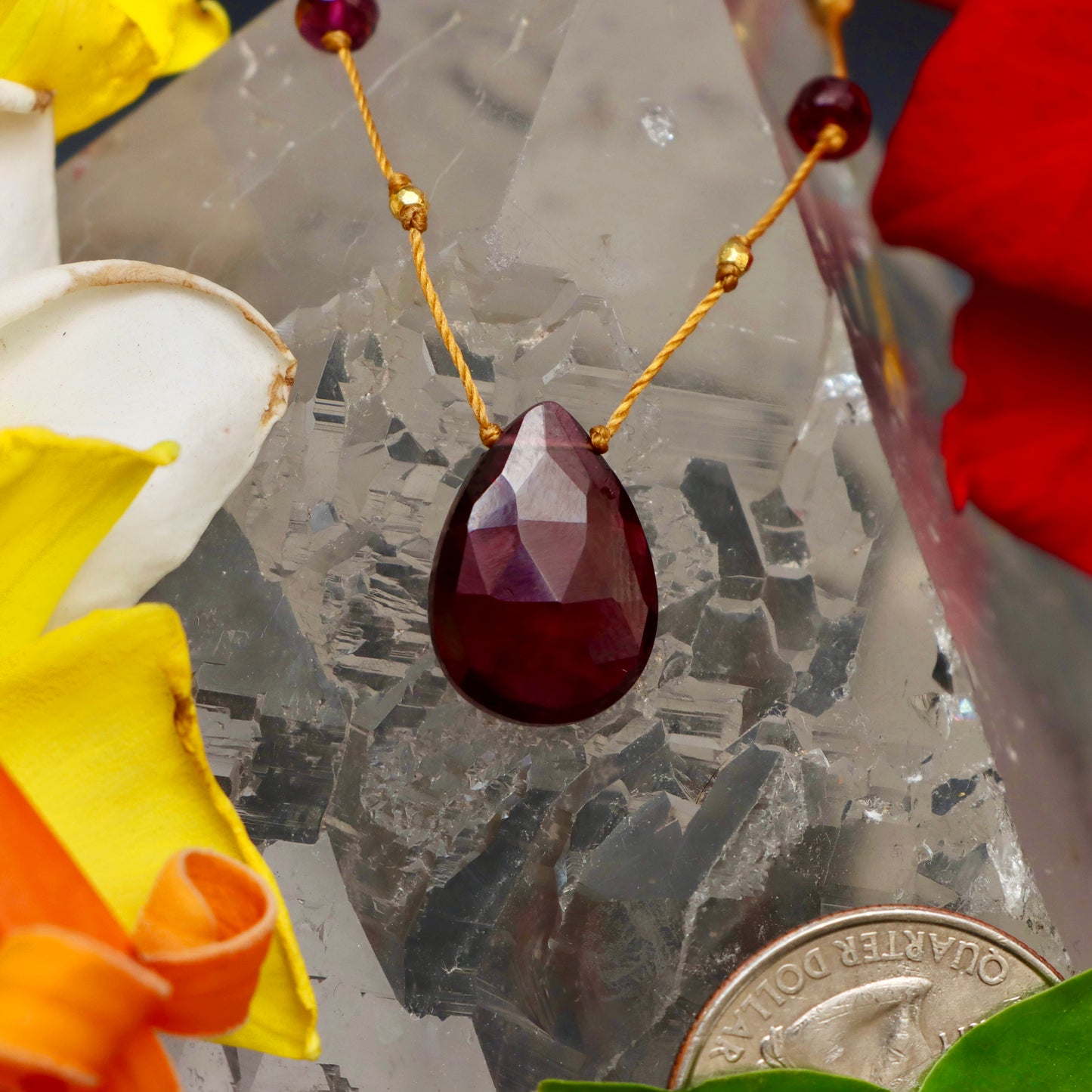 Garnet Alohi Drop
