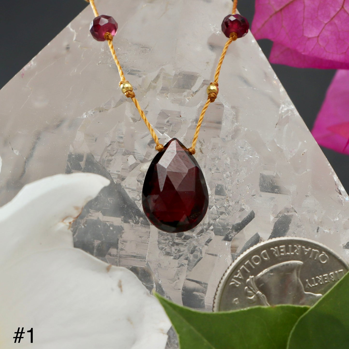 Garnet Alohi Drop