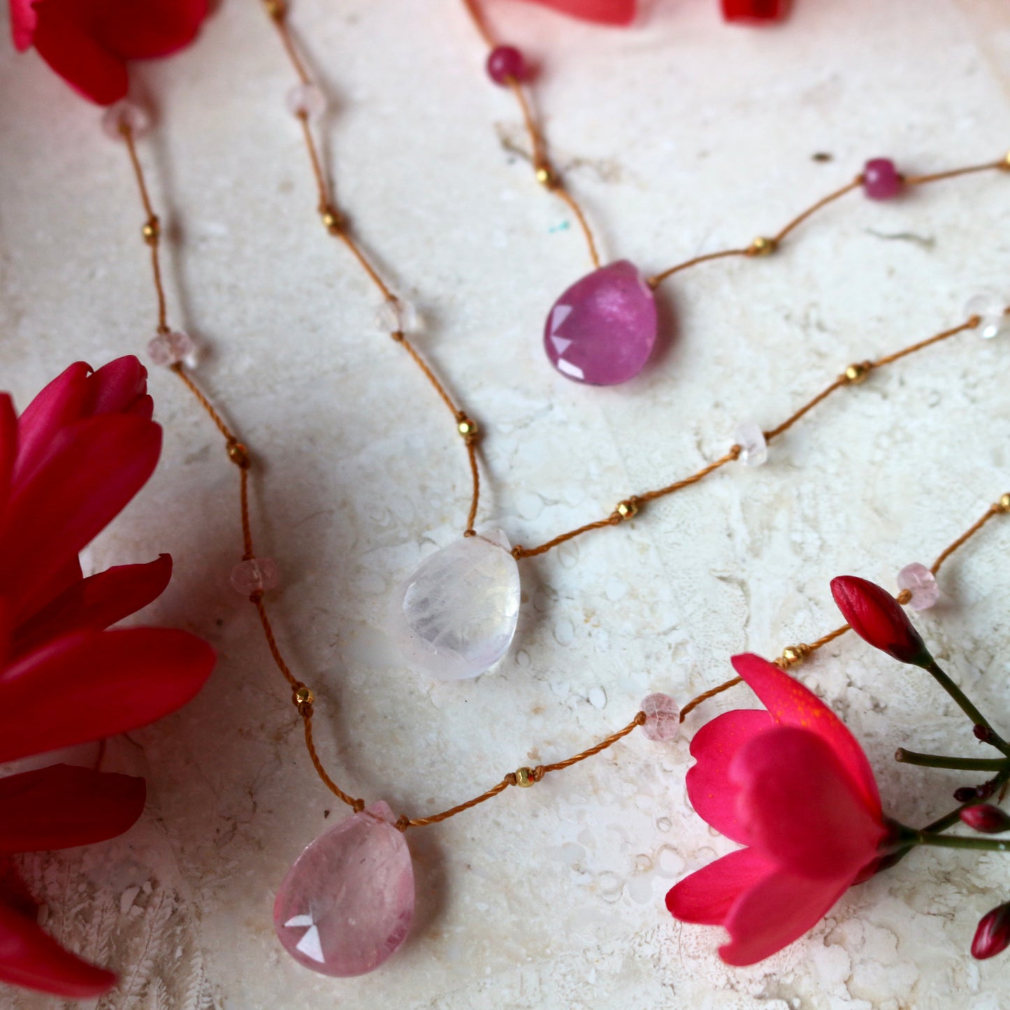 Morganite Alohi Drop