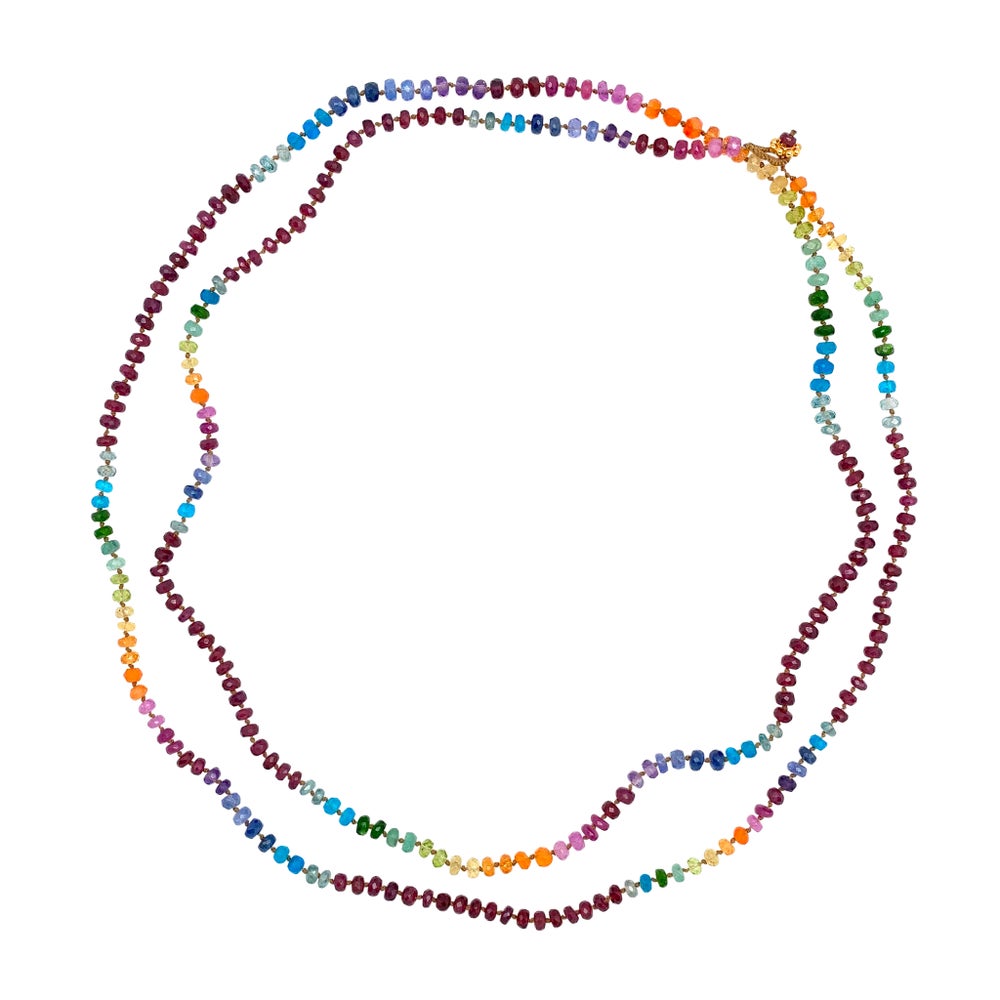 Ruby Rainbow Lei