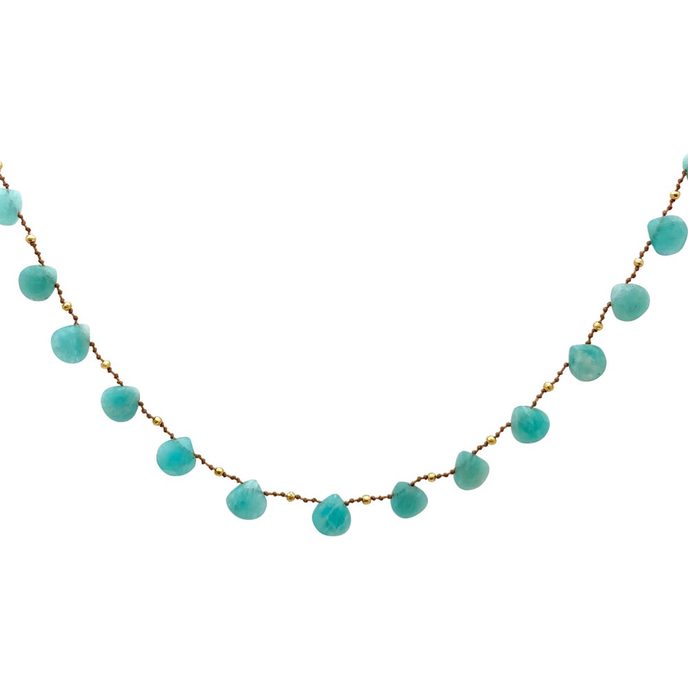 Aqua Amazonite & Gold Ali'i