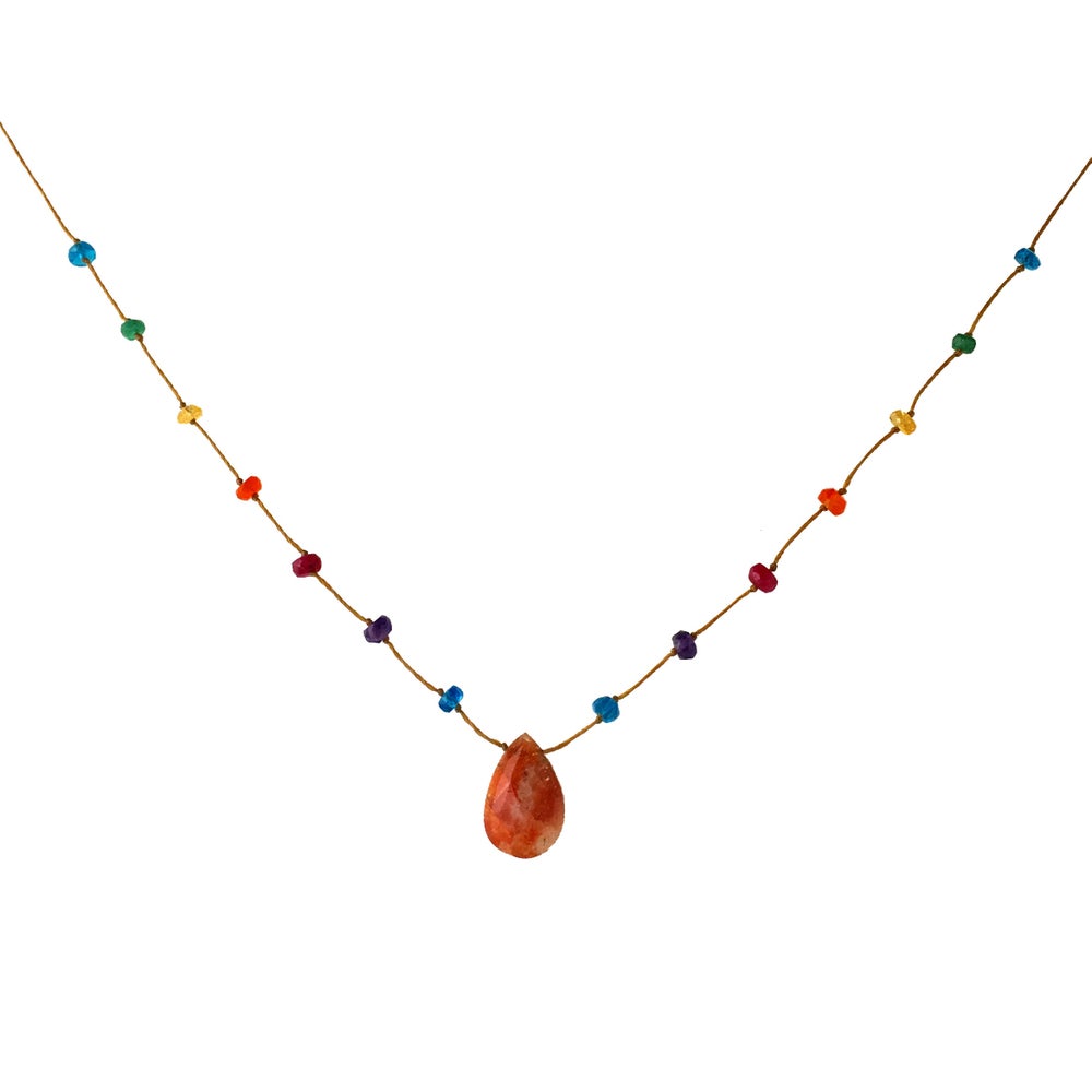 Sunstone Rainbow Drop