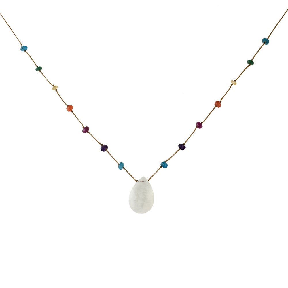 Moonstone Rainbow Drop