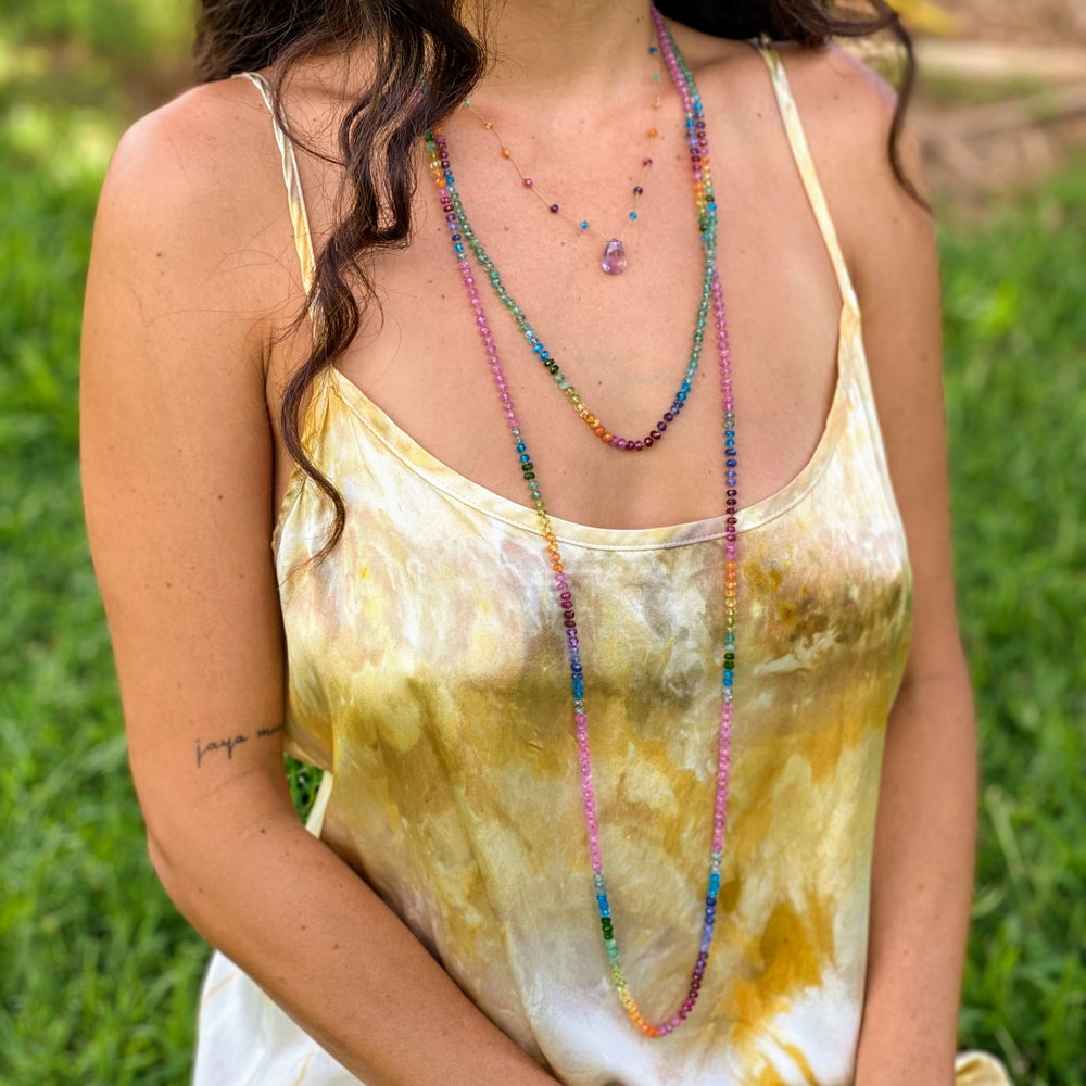 Amethyst Rainbow Drop
