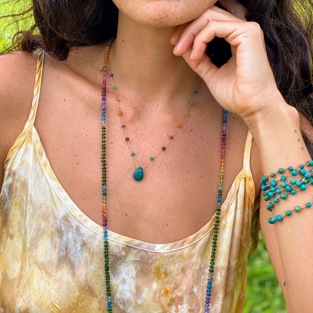 Chrysocolla Rainbow Drop