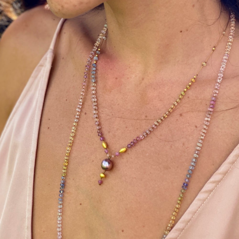 Pastel Sapphire Lei