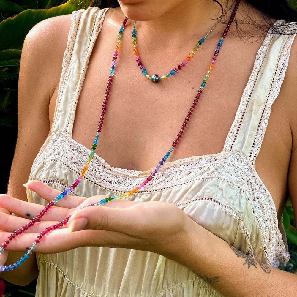 Ruby Rainbow Lei