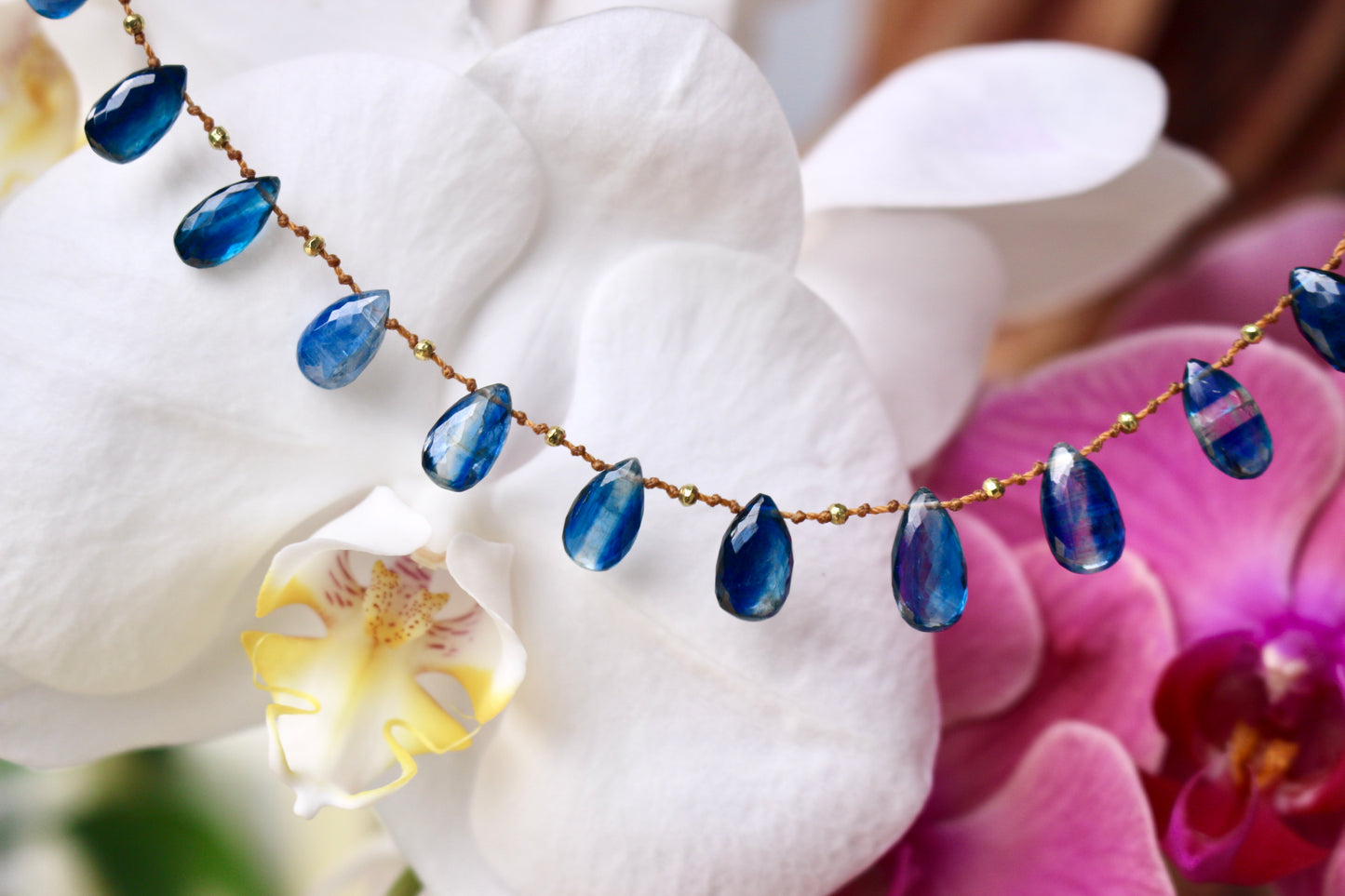 Blue Kyanite & Gold Ali’i