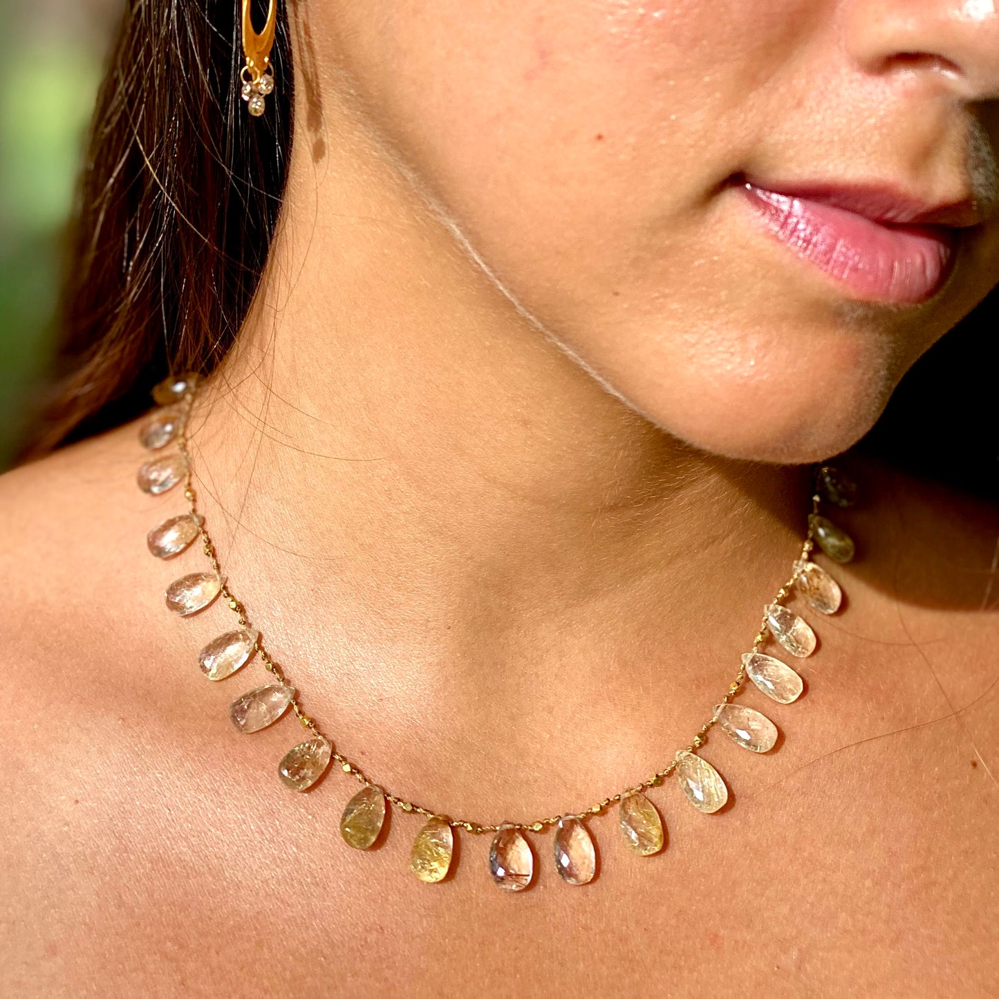 Golden Rutilated Quartz & Gold Ali'i