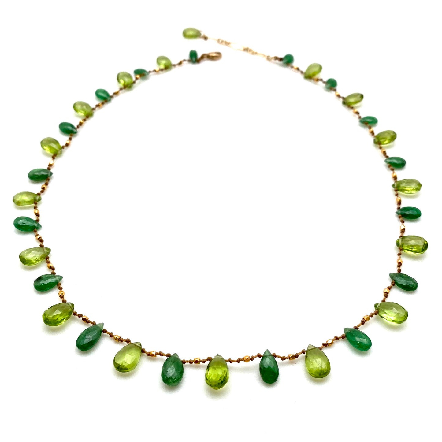 Tsavorite Peridot & Gold Ali'i
