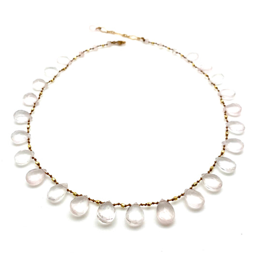 Rose Quartz & Gold Ali'i