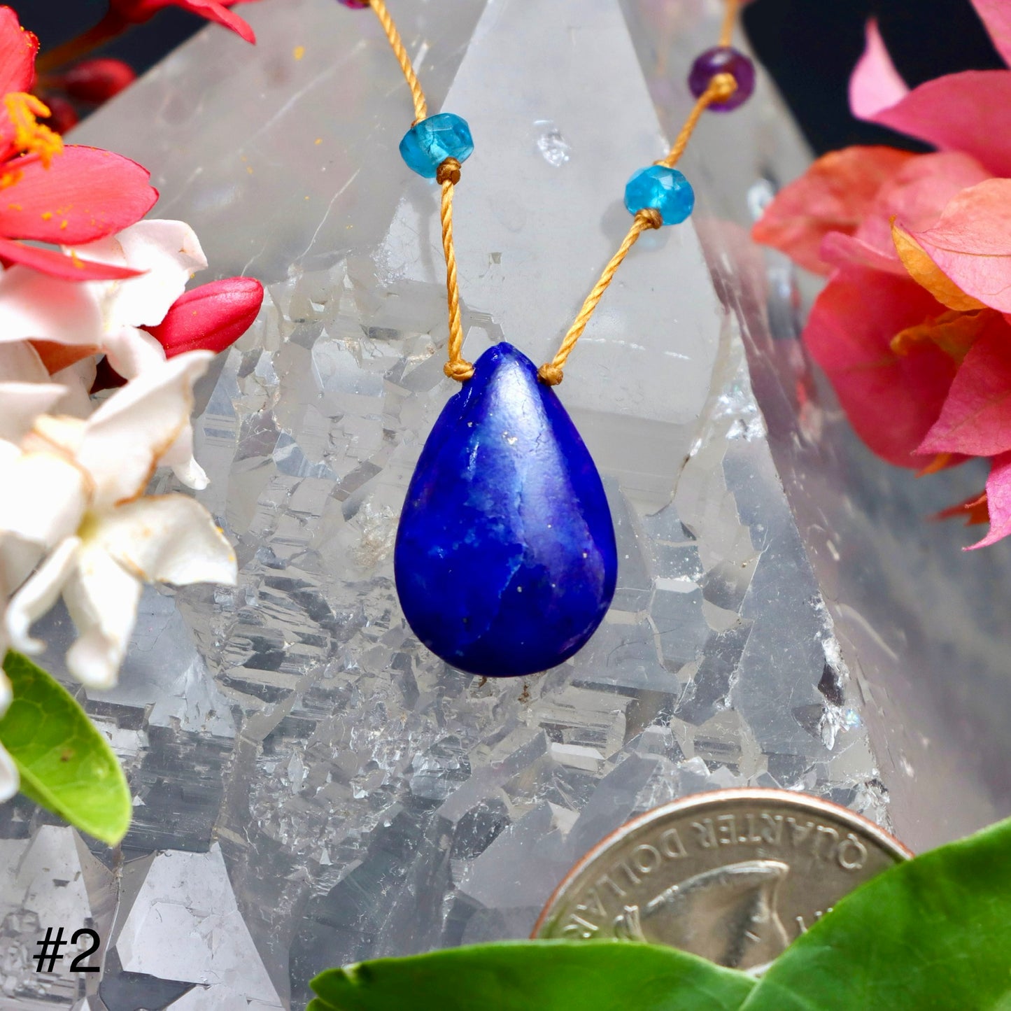 Lapis Rainbow Drop