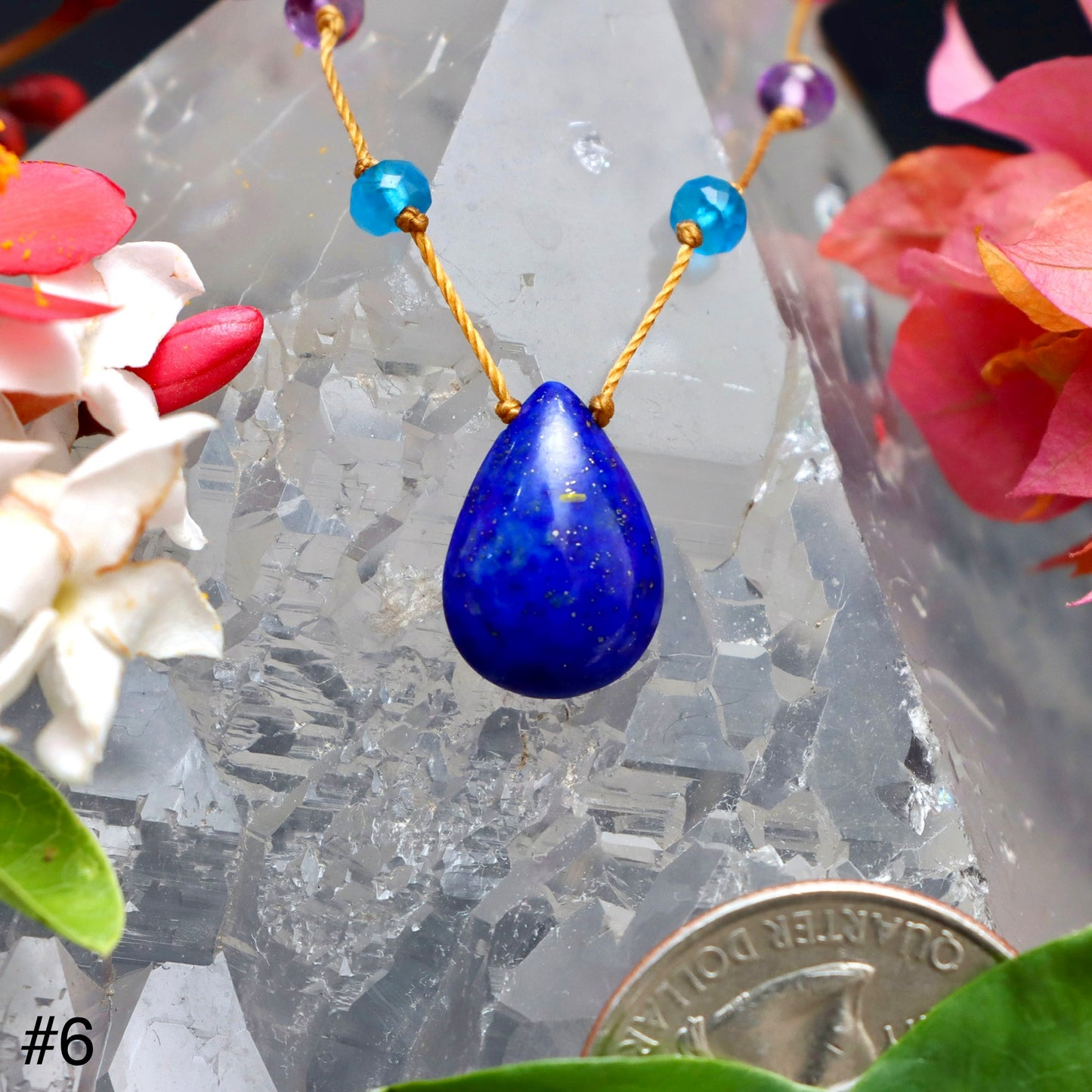 Lapis Rainbow Drop