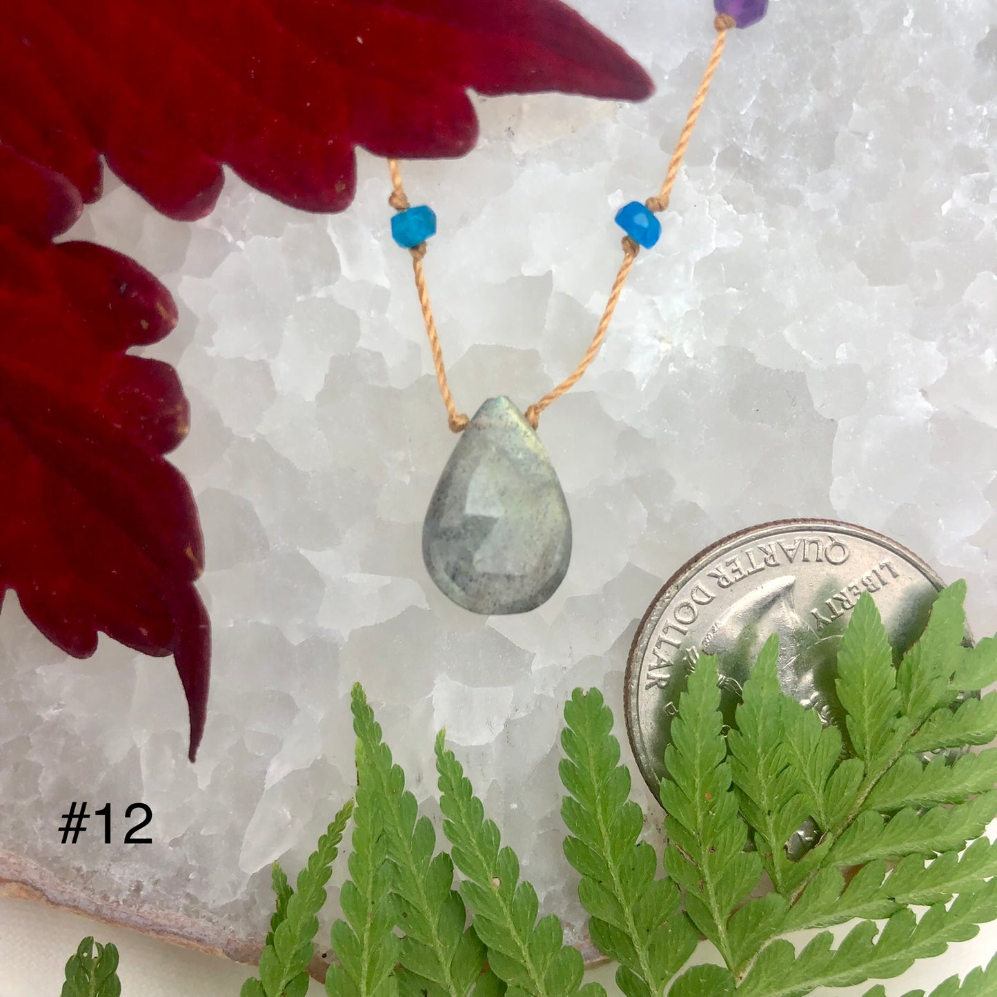 Labradorite Rainbow Drop