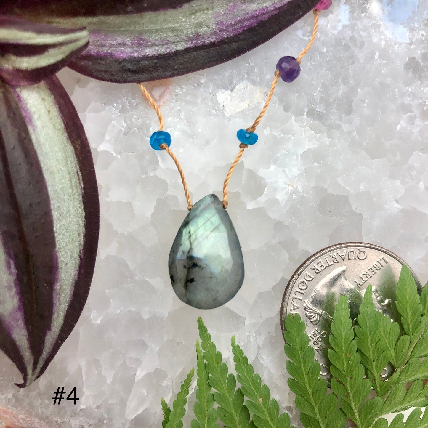 Labradorite Rainbow Drop