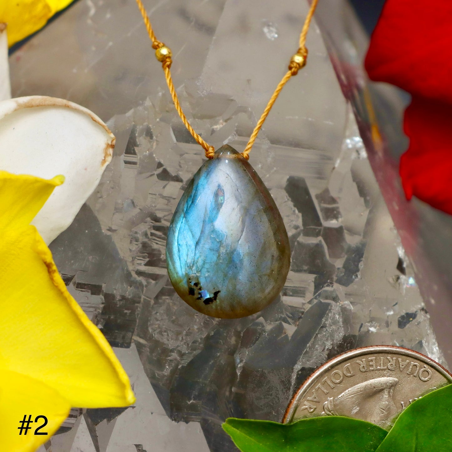 Labradorite Alohi Drop